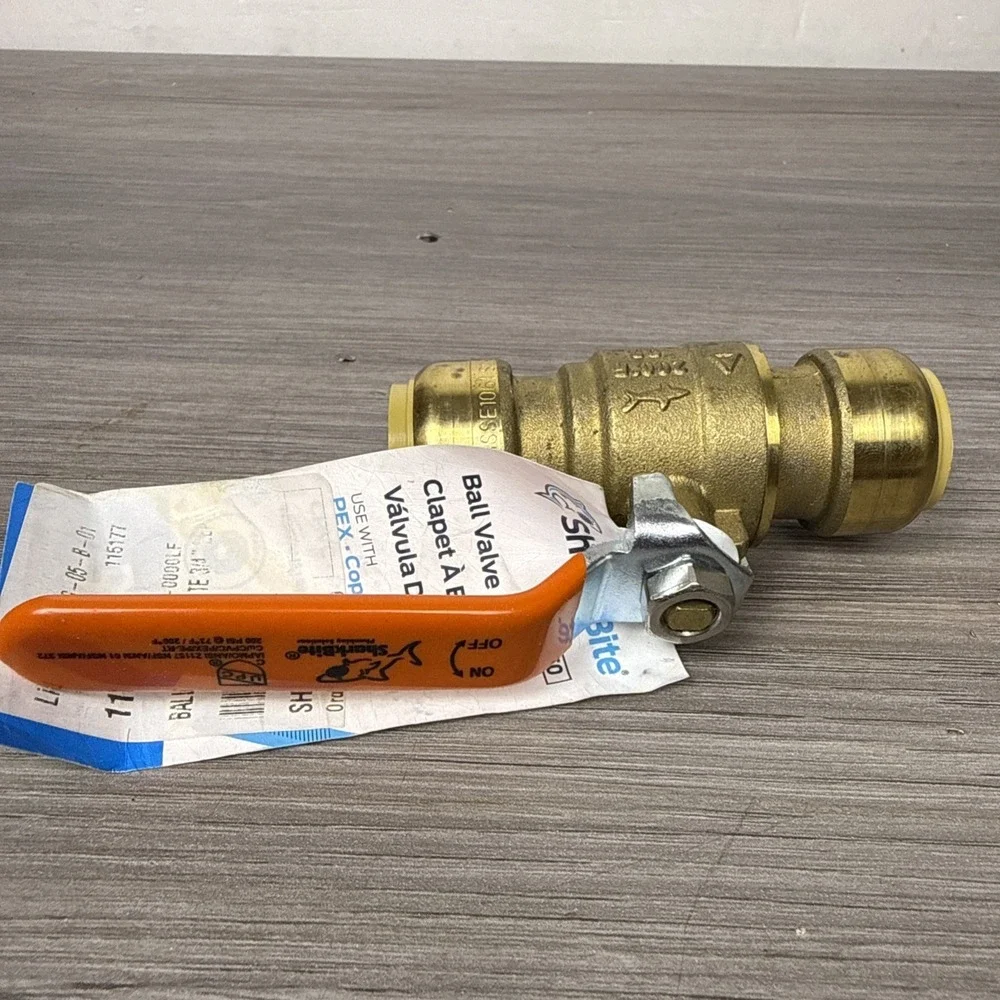 SHARK BITE BRASS 3/4